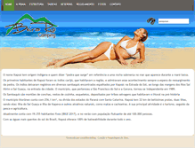 Tablet Screenshot of campingbeirario.com